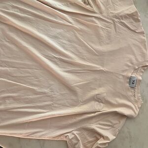 Y-3 Men's Light Cream Short Sleeve Tee